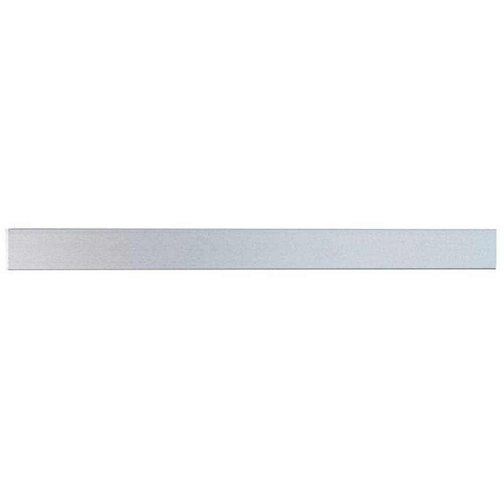 Perfil Aluminio Plano 19x1.50 Mm Gris Grupo Euro