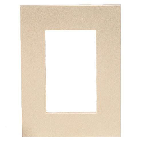 Placa/Bastidor Minimal Satin Champagne Teclastar