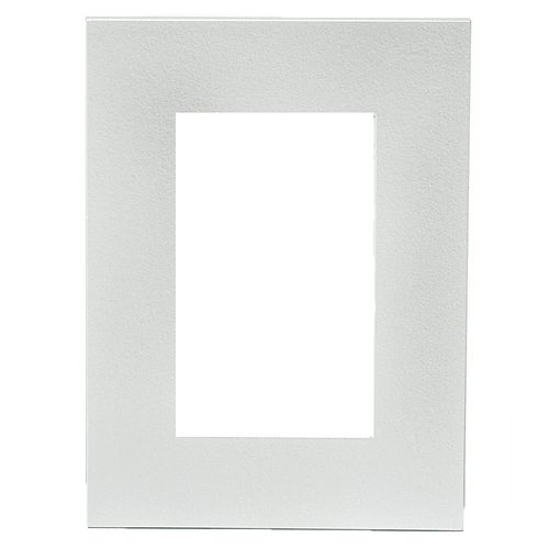 Placa Minimal Satin Plata Teclastar