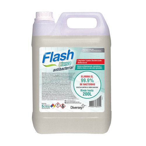 Limpiador Flash Antibacterial Blanco X5L