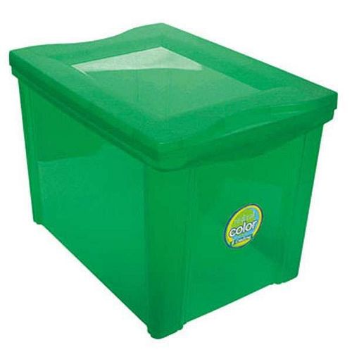 Caja Org Med Alta 30 Lt 43X31X31 Verde