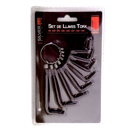 Juego 8 Llaves Torx 1.5-6 Mm.