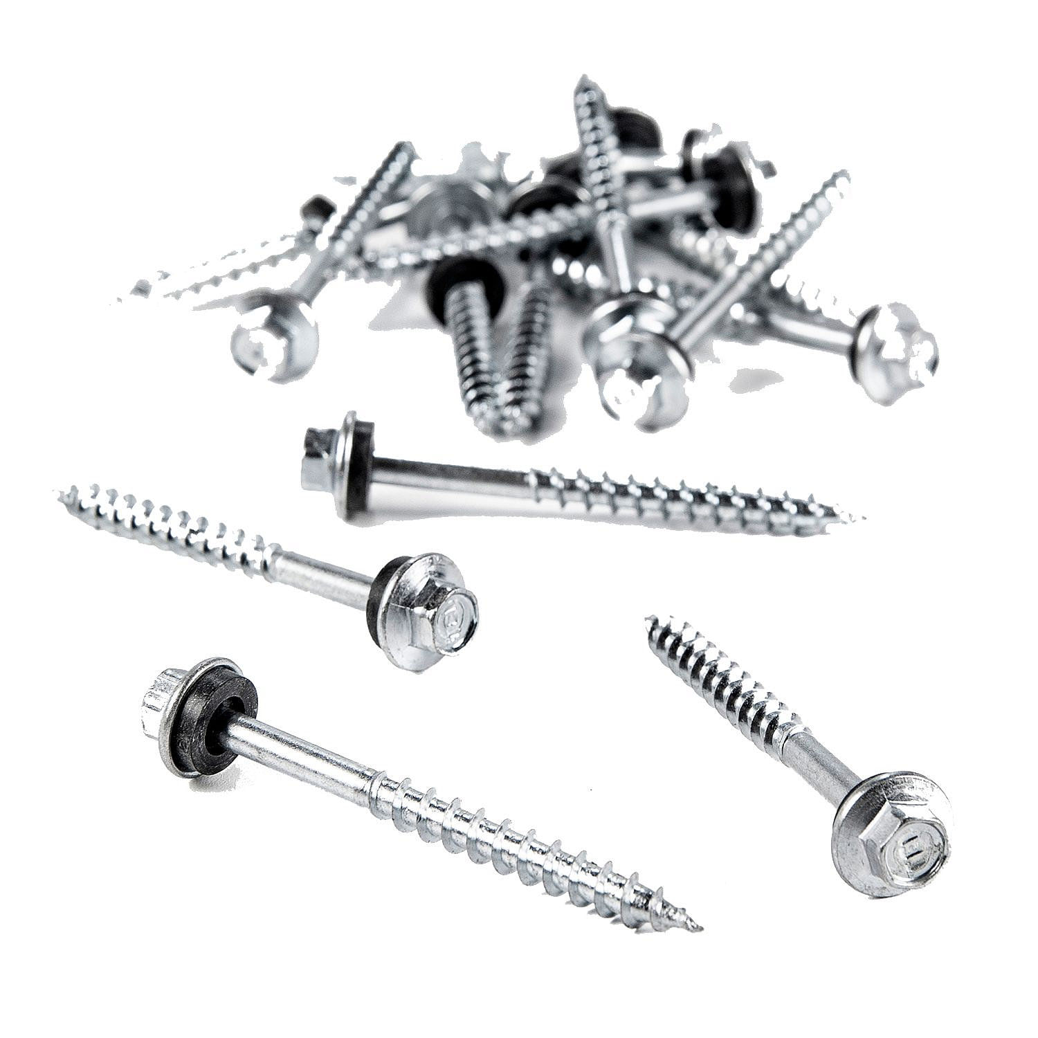 Tornillo Hexagonal 63,5 Mm Madera 15 Un Tel