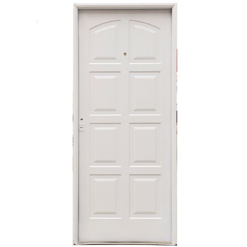 Puerta Izquierda de Chapa Inyectada Ciega 80X200 Cm Nexo