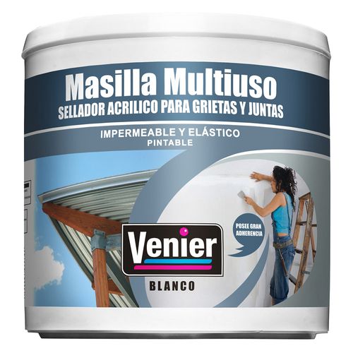 Masilla Acrílica Multiuso x1Kg Venier