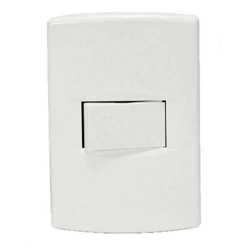 Linea Armada Life Blanca 1 Interruptor 10A Sica