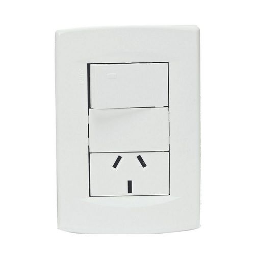Linea Armada Life Blanca 1 Interruptor + 1 Toma 10A Sica