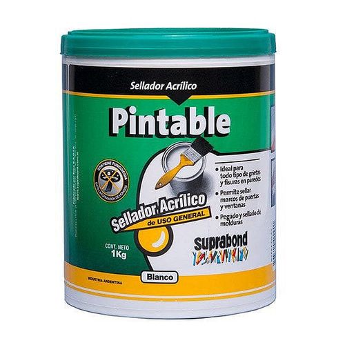 Sellador Acrilico Pintable 1 Kg