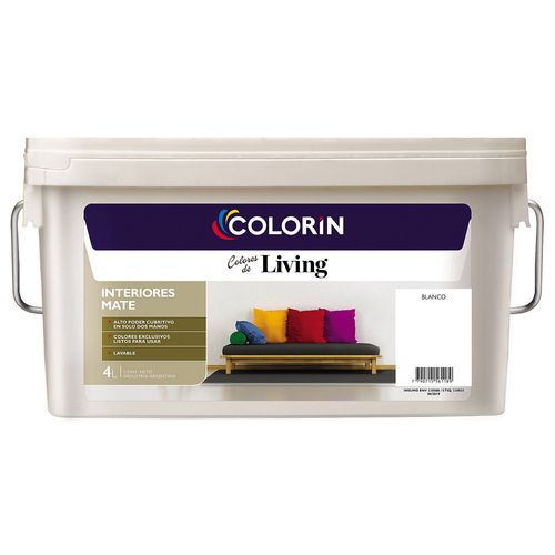 Latex Interior Jazmin 4 L Colorin Living
