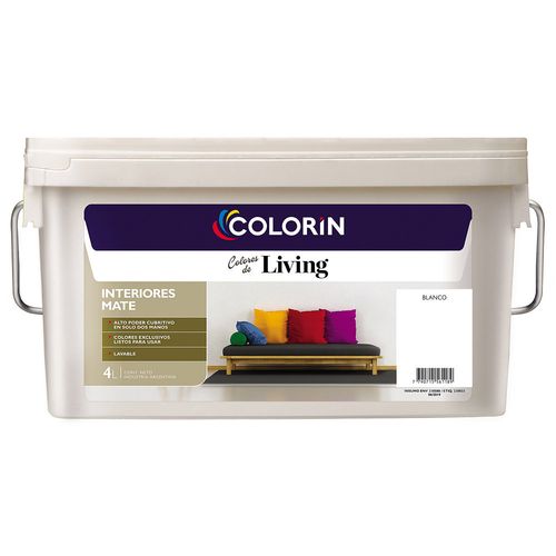 Latex Interior Living Jazmin 4Lts Colorin