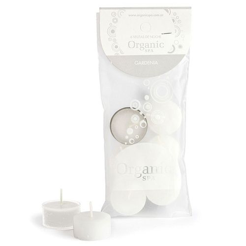 Vela Tealight x6 Unidades Gardenia