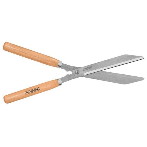 Tijera Cerco Mango De Madera Lisa Tramontina