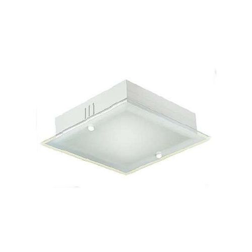 Plafón Cuadrado 28Cm 2E27 Blanco San Lorenzo Iluminacion
