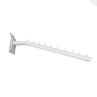 Perchero Frontal Inclinado 40 Cm Blanco Zinik