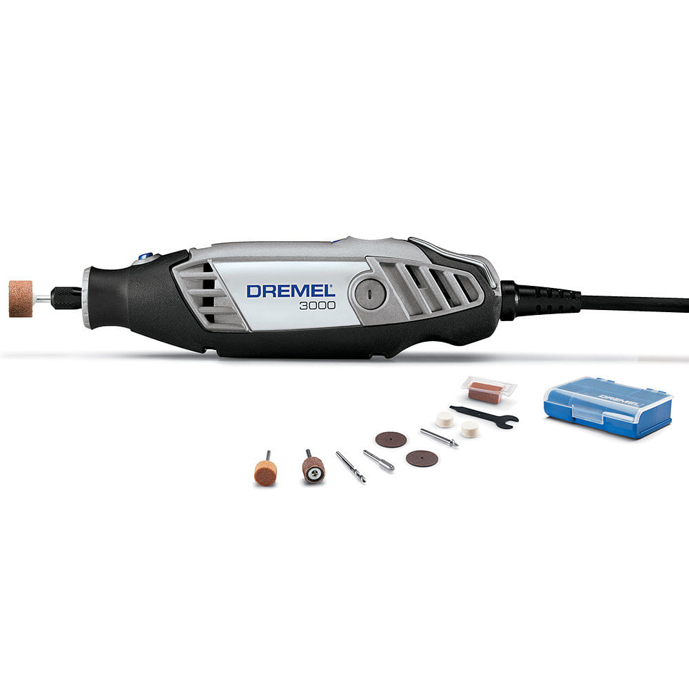 Minitorno 130 W + 10 Accesorios 3000 Dremel