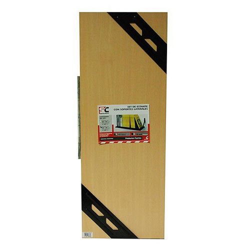 Estante Kit Melamina Con Soporte 36X52 Haya Sc Metalúrgica