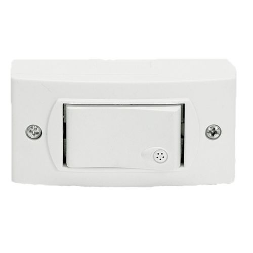 Superficie 1 Interruptor 10A Extrachata Blanco