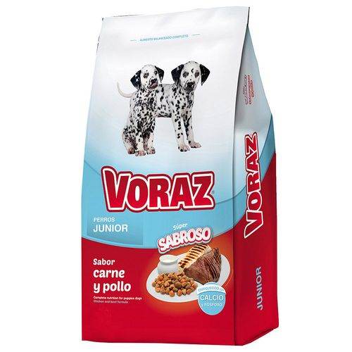 Cachorros Carne Y Pollo 10 Kg. Voraz