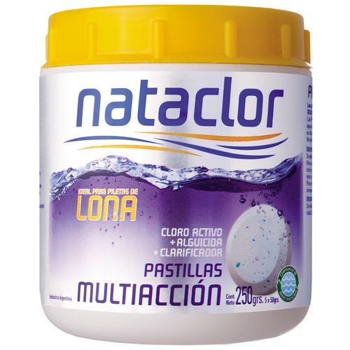 Pastillas Cloro Nataclor Multiaccion Lona 1 Kg