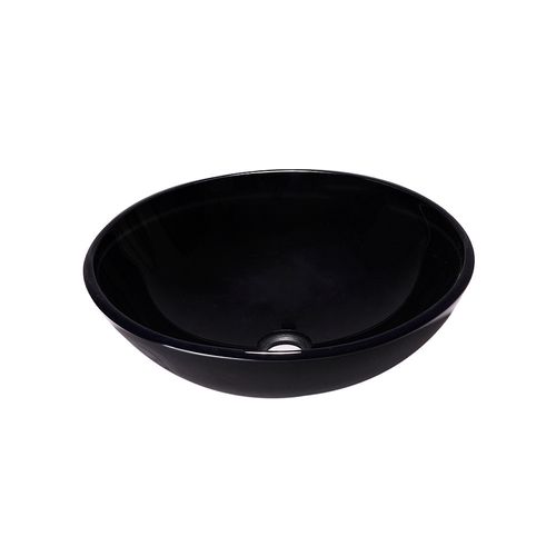 Lavamanos Sobrepuesto Negro 42 Cm Vessanti