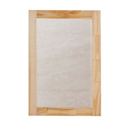Espejo Con Marco Beige Natural 59X39X2 Cm Amube