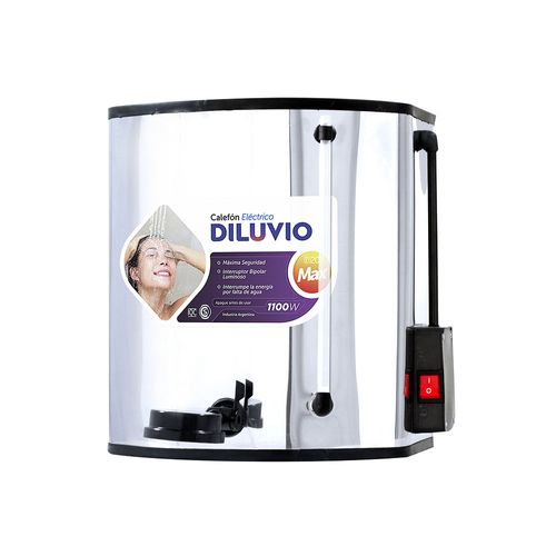 Calefón Smax Inoxidable 20L 35X30X26,5 Cm Diluvio