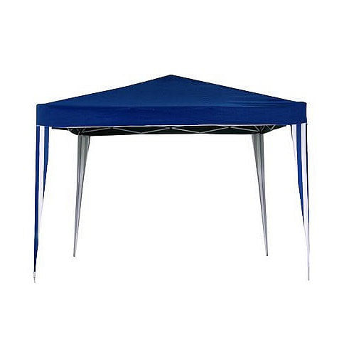 Gazebo Plegable 3X3m Azul y Blanco Outzen