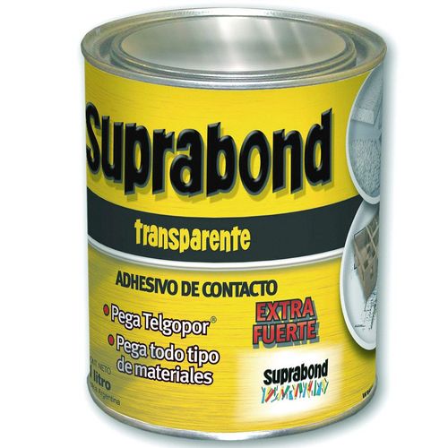 AdhesivoContacto Transparente 1L Suprabond