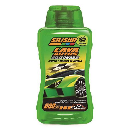 Shampoo Para Auto Siliconado 600 Cc Silisur