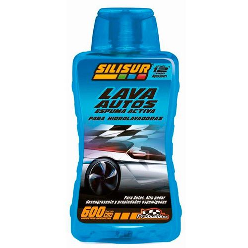 Shampoo Para Auto Espuma Activa 600 Cc Silisur