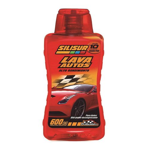 Shampoo Para Auto Rojo 600 Cc Silisur