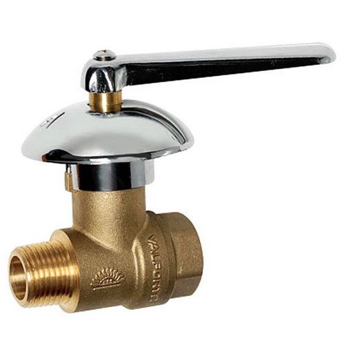 Llave esférica para Gas Con Campana 3/4'' Valforte