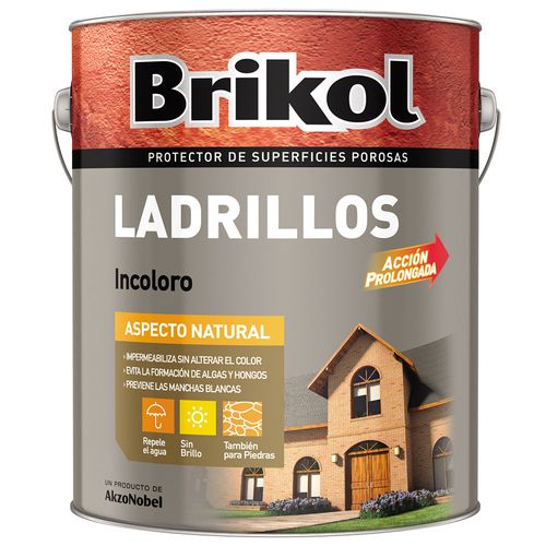 Ladrillos Incoloro 4Lts Brikol