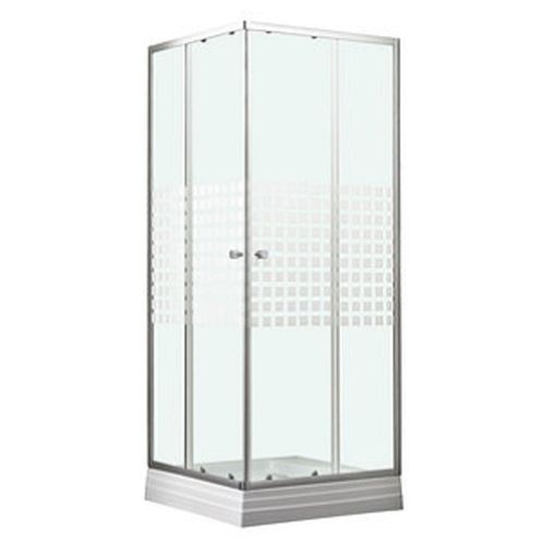 Shower Mosaico Blanco 200X80X80 Cm Vessanti