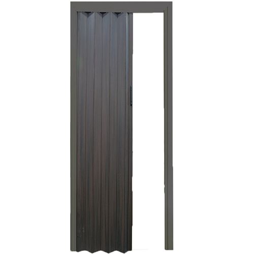 Puerta Ciega Plegable De Pvc Wengue 10Mm 74X200 Cm Fracas