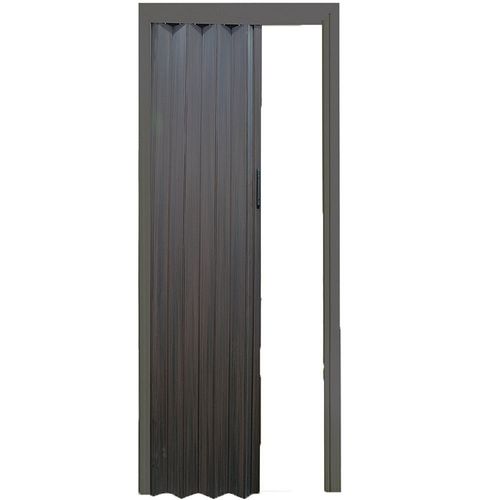 Puerta Plegable Pvc Ciega Wengue 10Mm 95X200 Cm Fracas