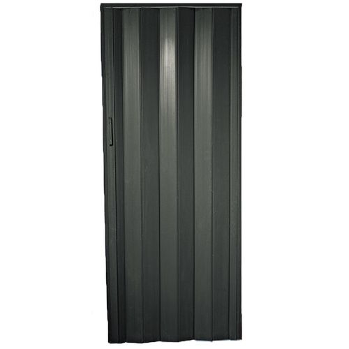 Puerta Plegable De Pvc Negra 6Mm 80X200 Cm Fracas