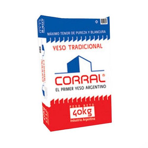 Yeso Corral 40 Kg-Easy Mza, S.Juan, S.Luis, La Rioja