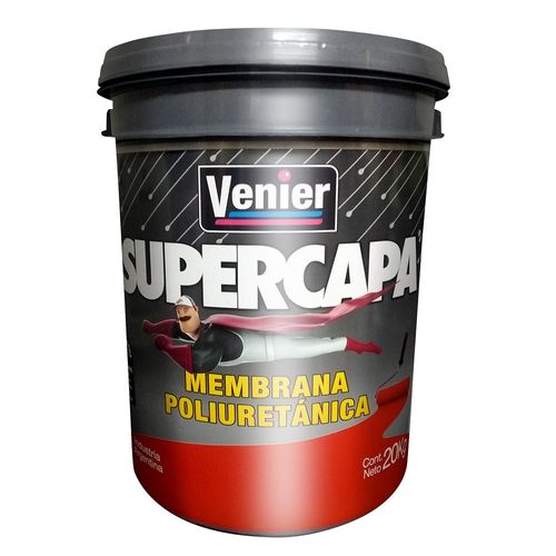 Membrana Poliuretanica Gris 20 Kg Supercapa