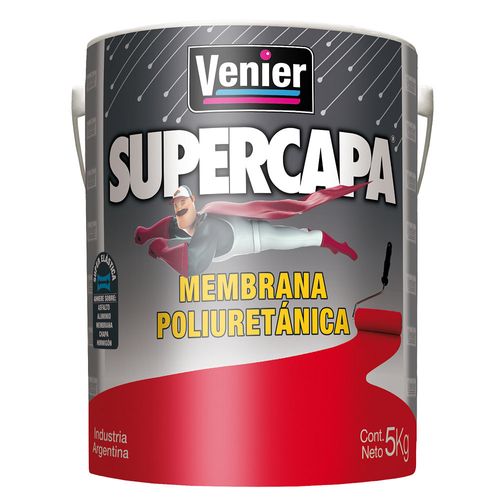 Membrana Supercapa Poliuretanica Rojo 5 K