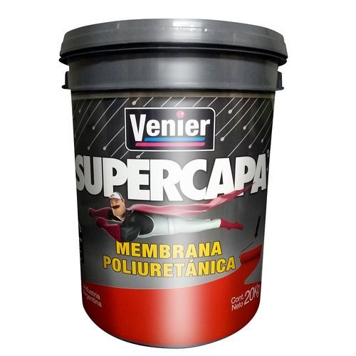 Membrana Poliuretanica Rojo 20Kg Supercapa