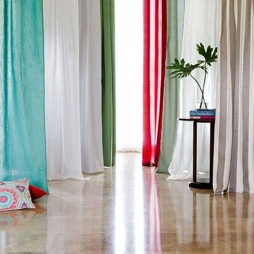 Cortina Panama 1 Paño Varios Colores 210X140 Cm Coleccionne
