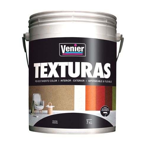 Revestimiento Textura Marron 7 Kg Venier