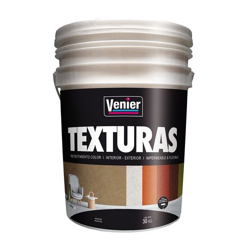 Revestimiento Texturado Marron 30 Kg Venier