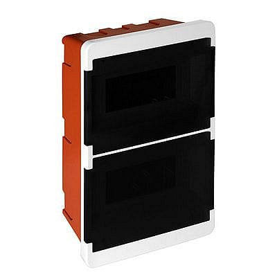 Caja Embutir Para Termica 16 P Con Tapa Fume Roker