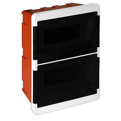 Caja Plástica Para Embutir Llave Termica 22 Mod Roker