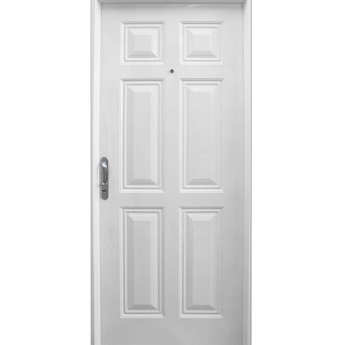 Puerta Chapa Inyectada Ciega Derecha 80X200 Cm Barmetal