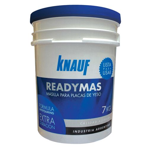 Masilla Readymas x7 Kg Knauf