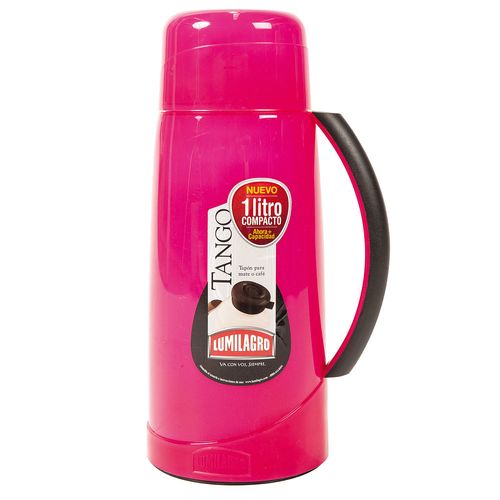 Termo Tango Compacto Violeta/Azul/Rosa 28,2X15X10,7 Cm 1 L Lumilagro