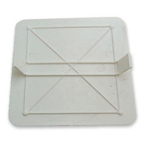 Tapa Cuadrada Grande 10X10 A Presion Plástica Veyka
